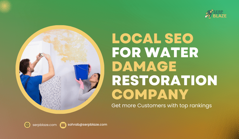 Local SEO for Water Restoration Company Get more Business